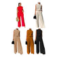 Ladies Elegant Matching Top/Wide Bottom Pants 2pc Set