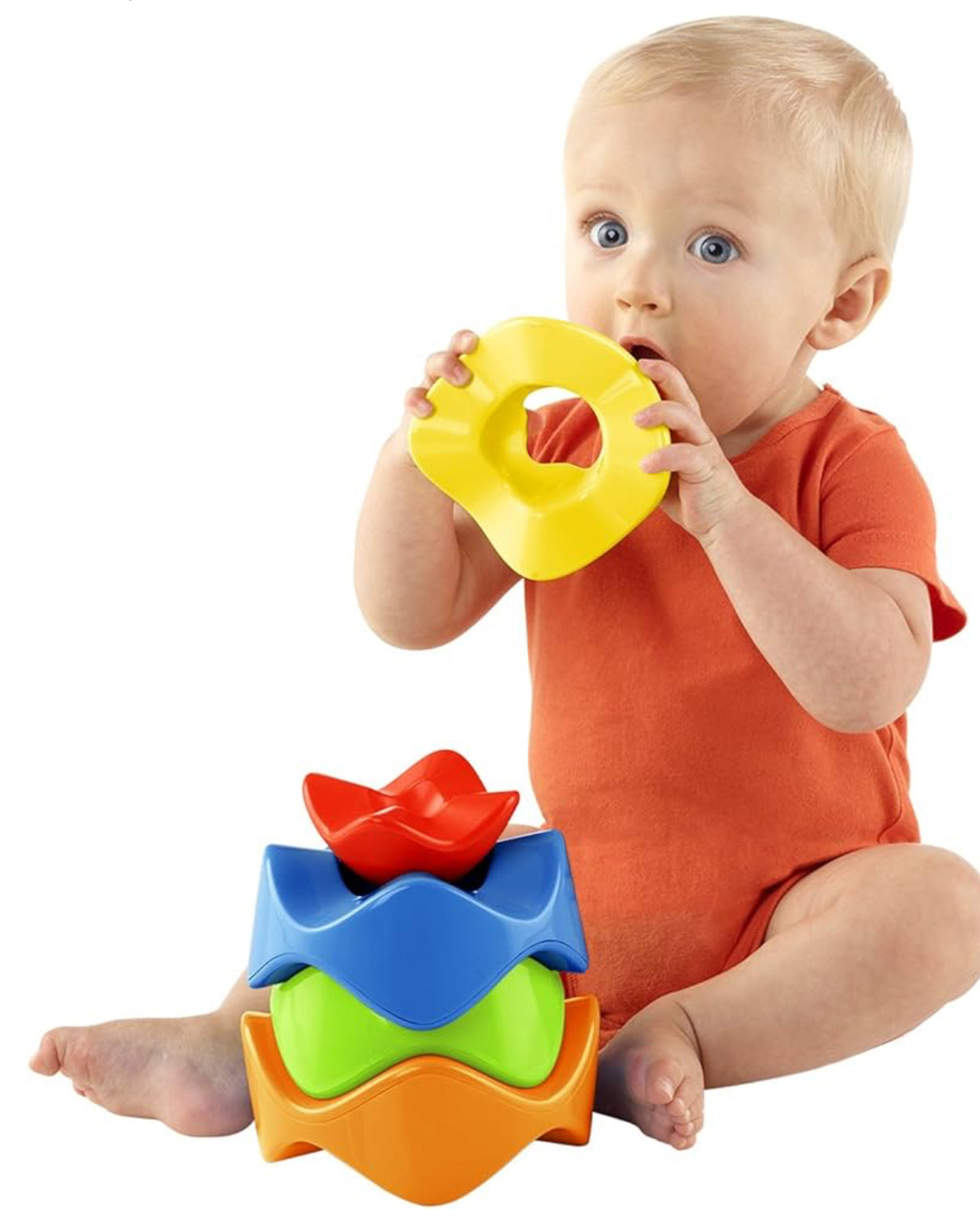 Baby Stacking Toy Set 5pcs – Colorful Toddler Development & Play