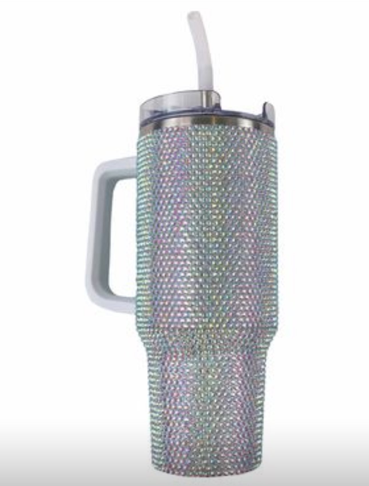 COW STUDDED TUMBLER (straw included) 40oz