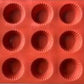 15 Cavity Mini Muffin Baking Silicone Mould for Peanut Butter Cup Chocolate Bomb Candy Mini Cakes Cupcakes Baking Tray Brownie Dessert Party Snacks Jelly Treats Cheesecake Tart Mold