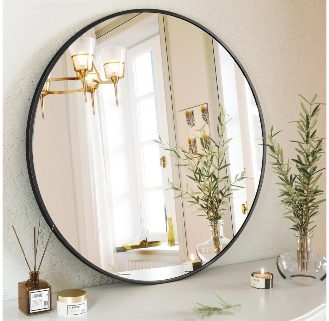 MHome Econo Round Mirror 60cm