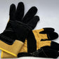 Premium Riggers Yellow/Black Leather Palm Type Welders Gloves