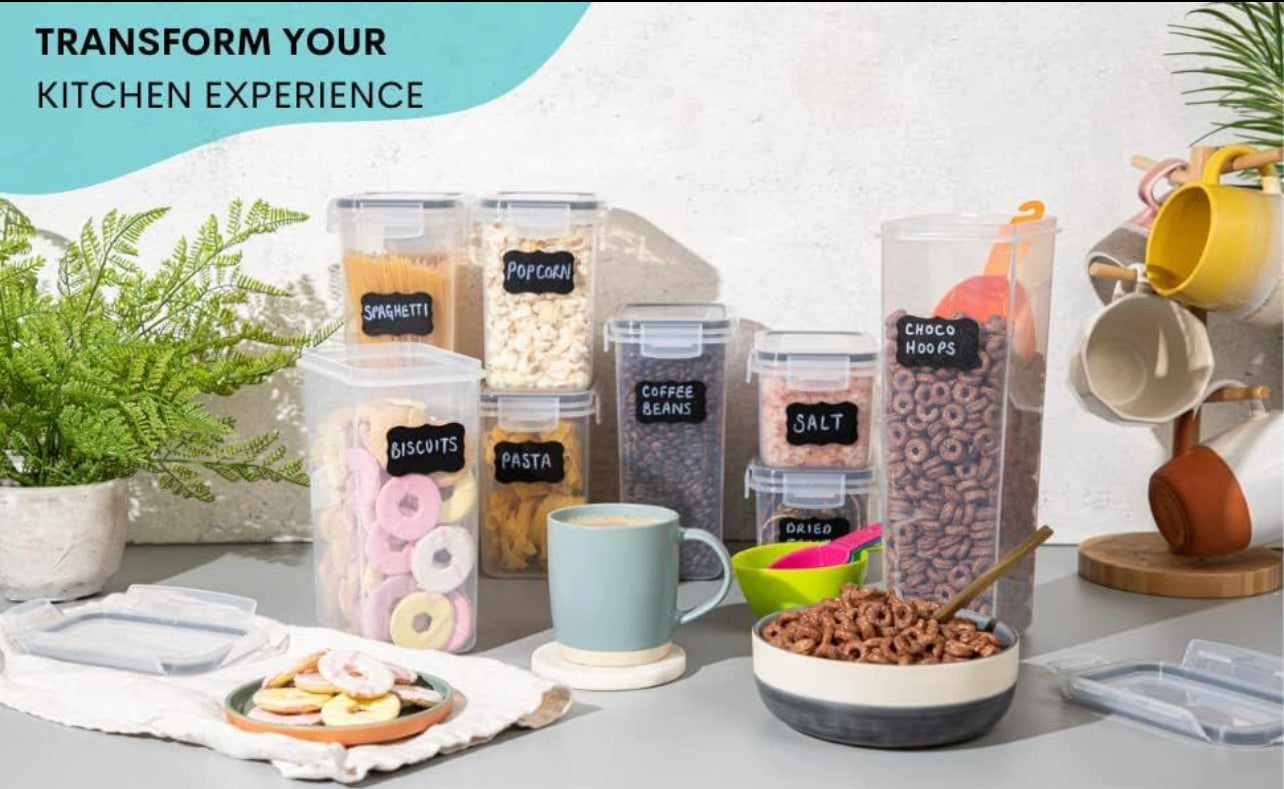Food Storage Container Set 8pc Airtight