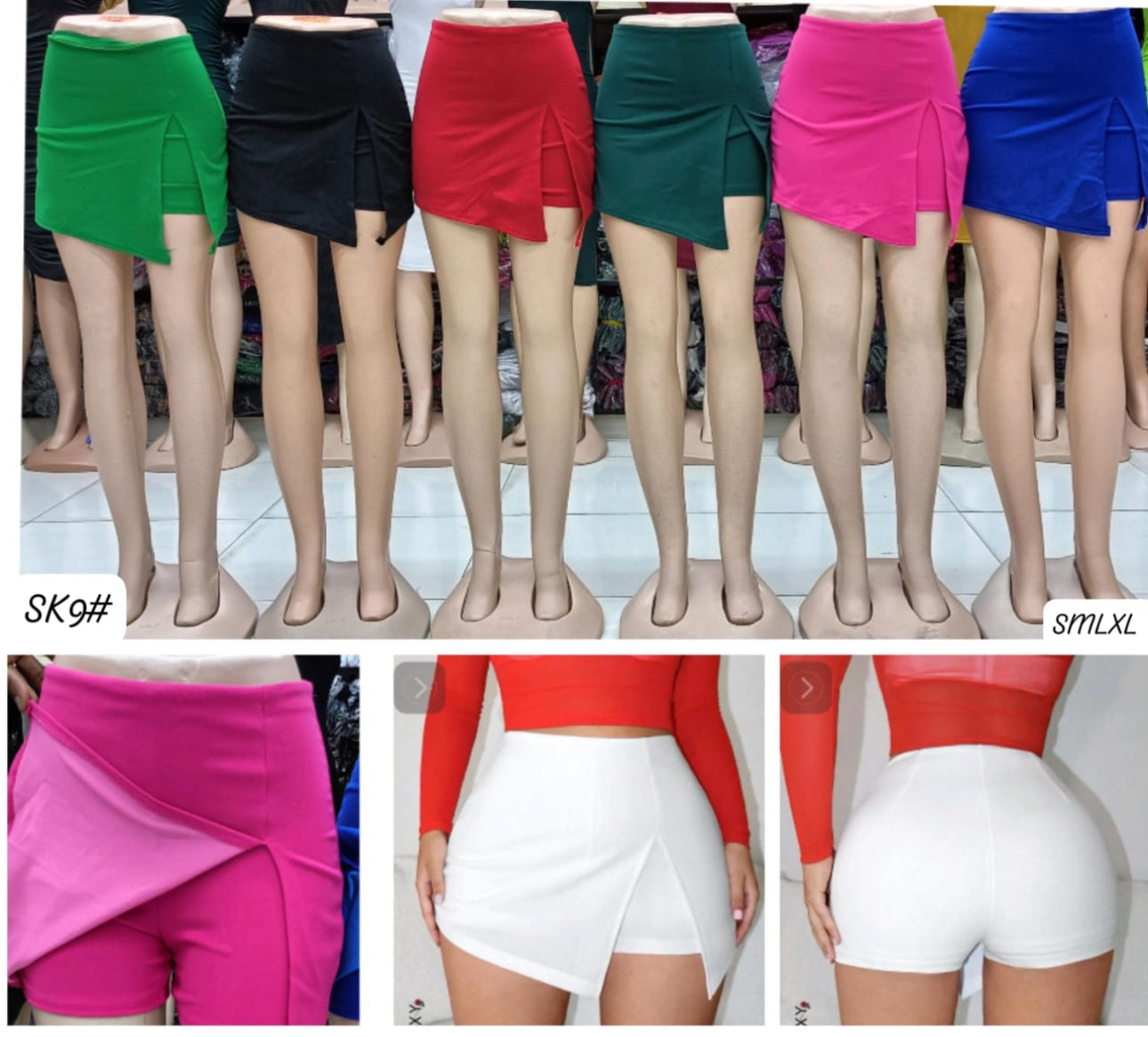 Ladies Tennis Skirts - Various Colours