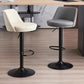 2 Set of Bar Stools PU Leather Kitchen Chairs Back Stool