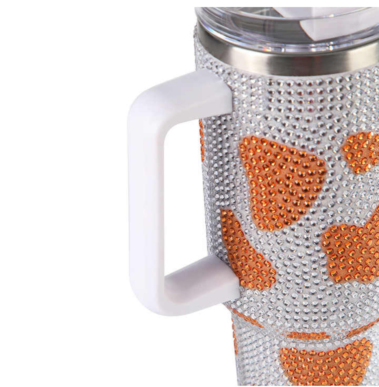 COW STUDDED TUMBLER (straw included) 40oz