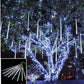Christmas 8 x 36 LED Tube Meteor Shower Solar Lights - Various Options