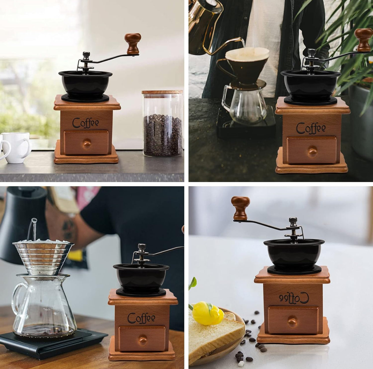 Coffee Grinder Classical Wooden