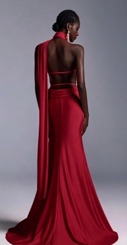 Ladies Luxury Formal Evening Gown-Various Colours