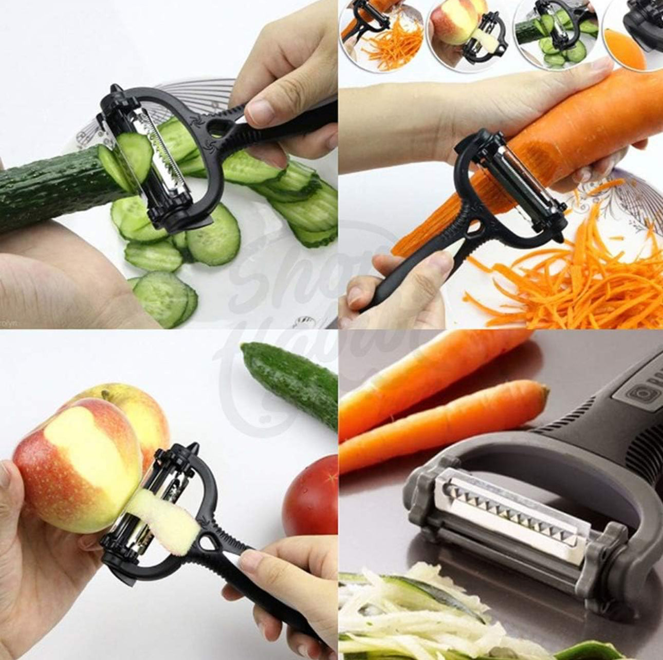 Roto Peeler 3 IN 1 -Various Colours