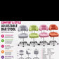 MFurn Adjustable Bar Stools-Various Colours