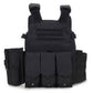 Combat Vest Outdoor Fishing Hunting Tactical Vest Black