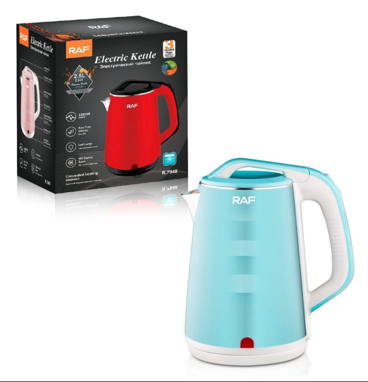 Stainless Steel 2.5L Kettle Megamall Online Store