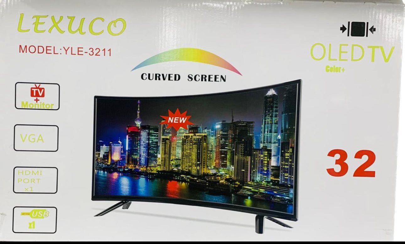 Lexuco 32 Inch Curved OLED TV