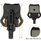 G19 Tactical Competitive Holster,Universal Ambidextrous OWB Integrated Rails Holster Compatible with 9mm Glock 19/21/23/30 Smith & Wesson40/357