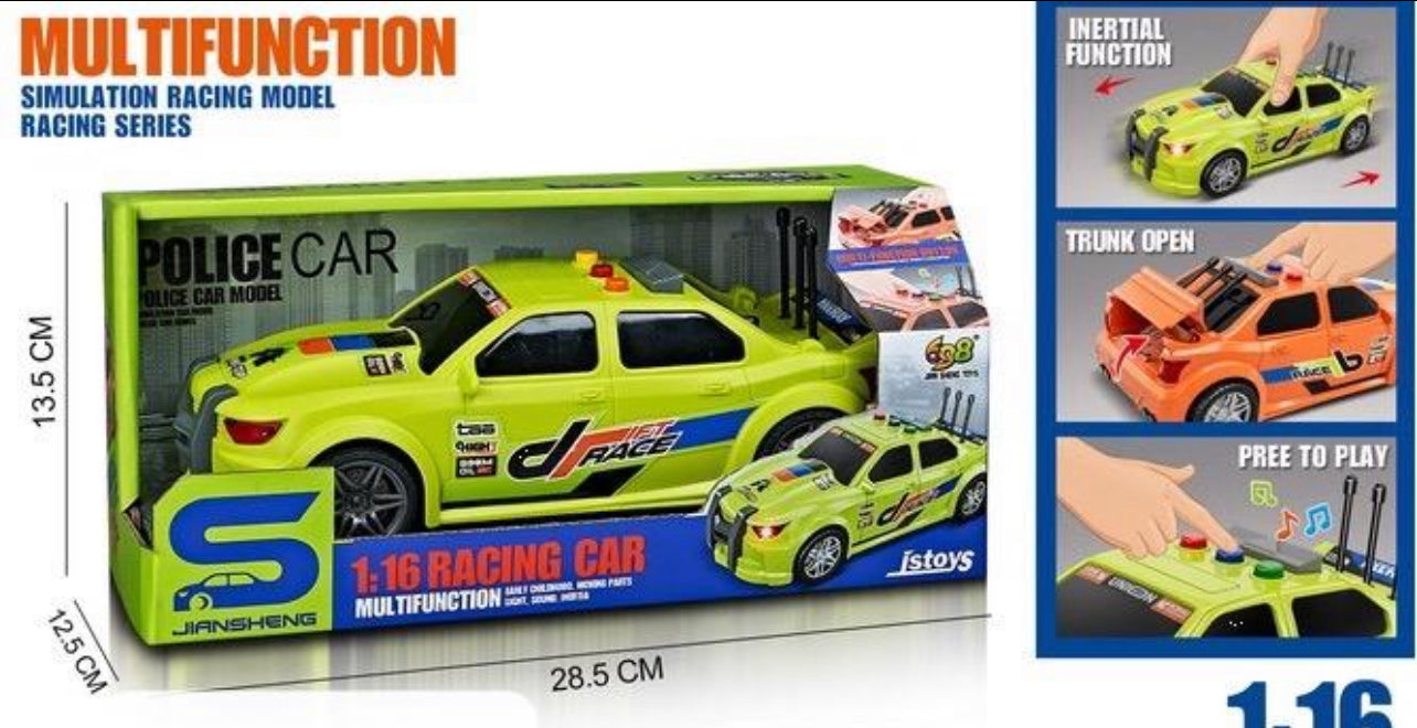 Pull-Back Racing Car Scale 1:16