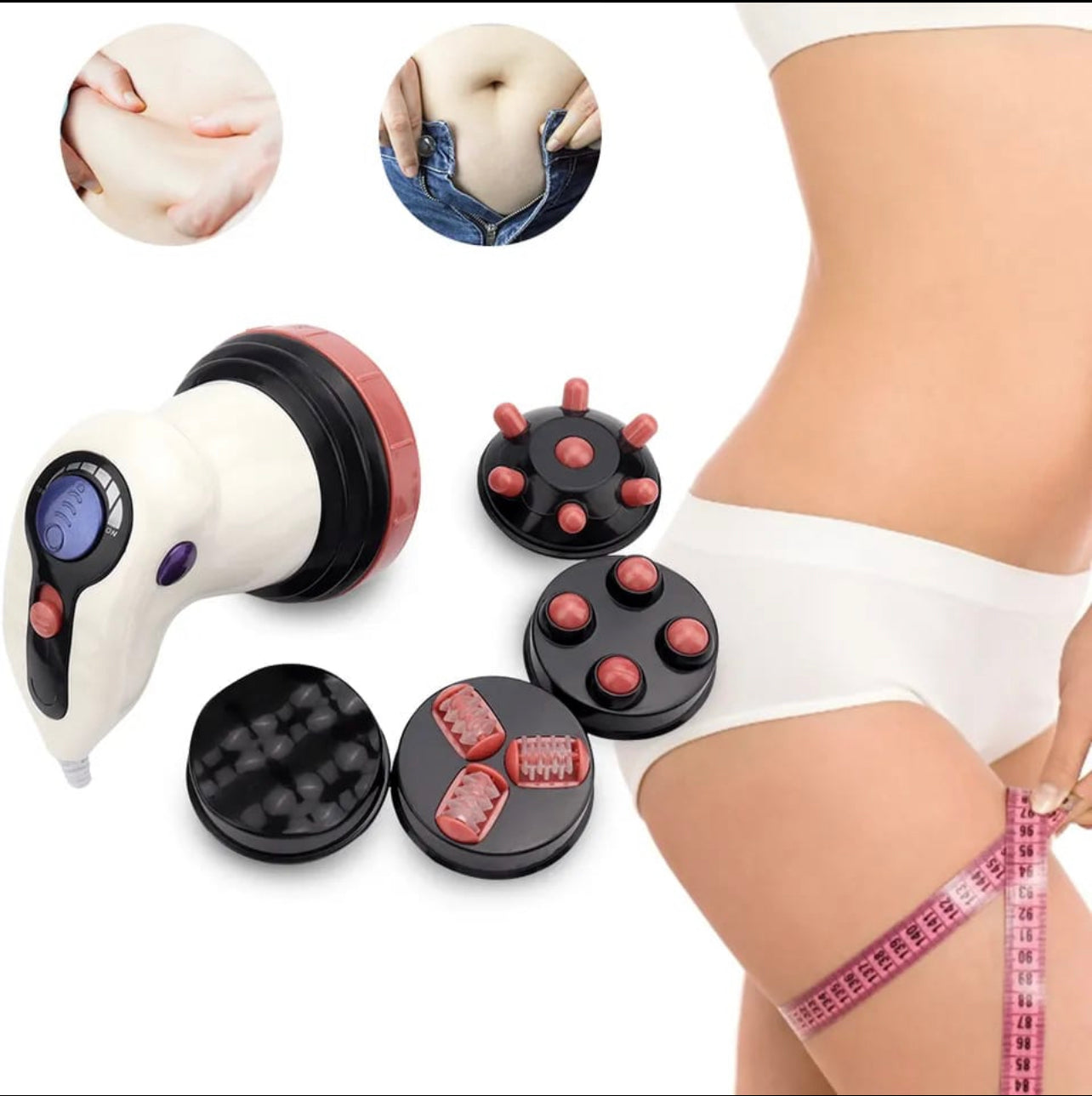 Infrared Fat Cellulite Remover Electric Full Body Massager for Muscles Relaxation 3D Roller Device Loss Fat Remove Slimming 4in1