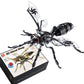 MTech 3D Metal Puzzles, Mechanical Wasp Assembly Model Kit DIY Building Blocks ST/ST For Adults