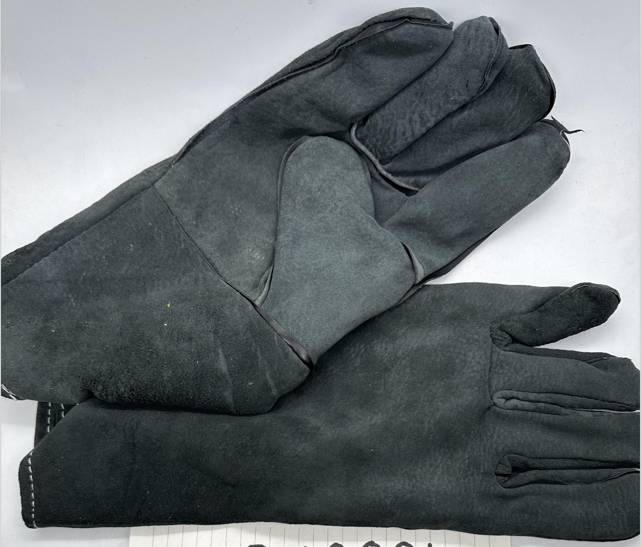 Black Lined Premium Grade Welders Glove 14inch