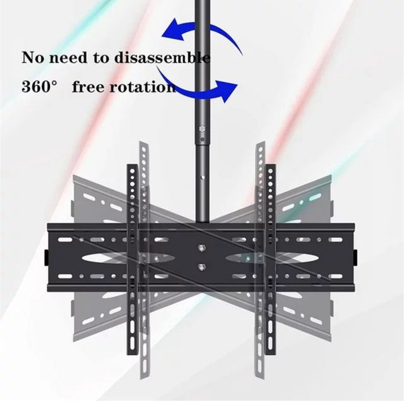 Adjustable TV Ceiling Mount Tilt And Rotatable TV Bracket For 26-60 Inch TV