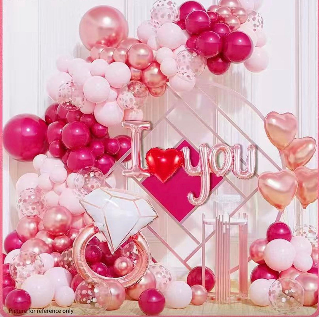 Balloon Garland Arch Kit, Balloons for Valentines Birthday Wedding Anniversary Party Decorations-Various Options