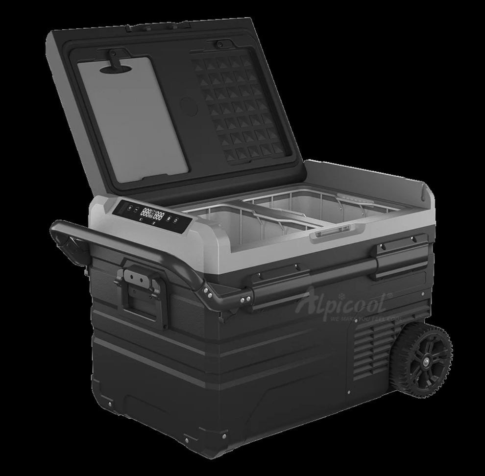 Alpicool TWW35 35L Solar Electric Cooler Box Refrigerator Outdoor Free ...