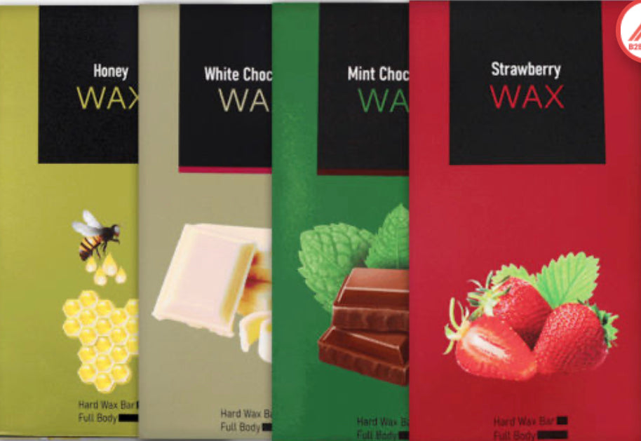 Hard Wax Blocks - Brazilian and Body Waxing - Salon Hair Removal 400g