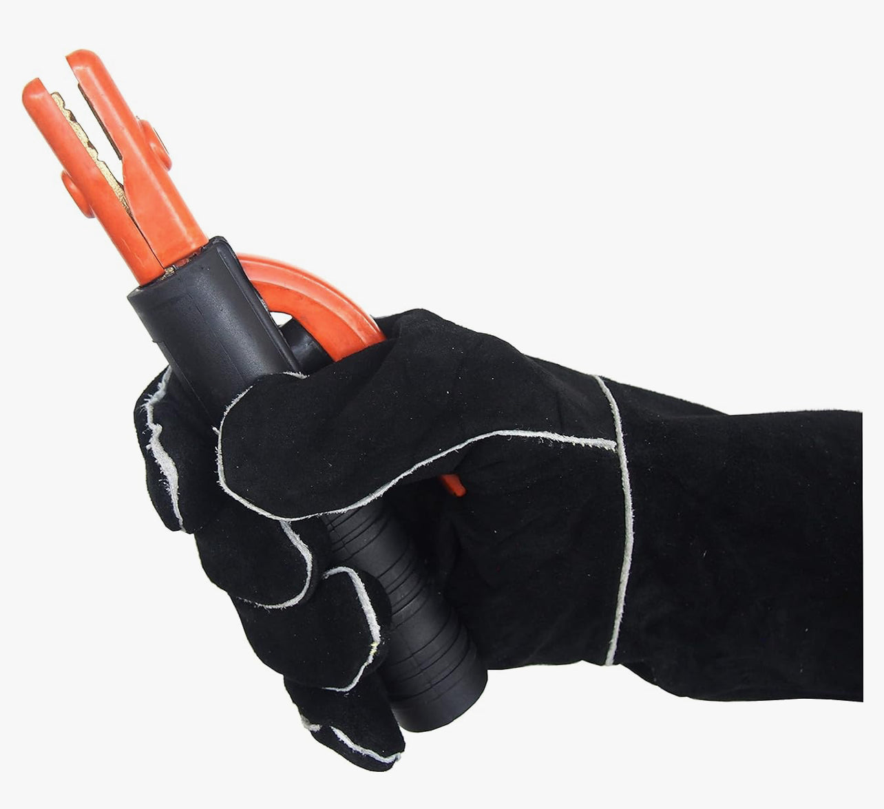 Black Lined Premium Grade Welders Glove 14inch