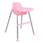 High Chair Baby Booster Seat Kids Dining Chair Trayfeeding Board Table Anti-Slip Safety Comfortable Folding Adjustable Baby Child Chair Portable High Chair Baby Chair