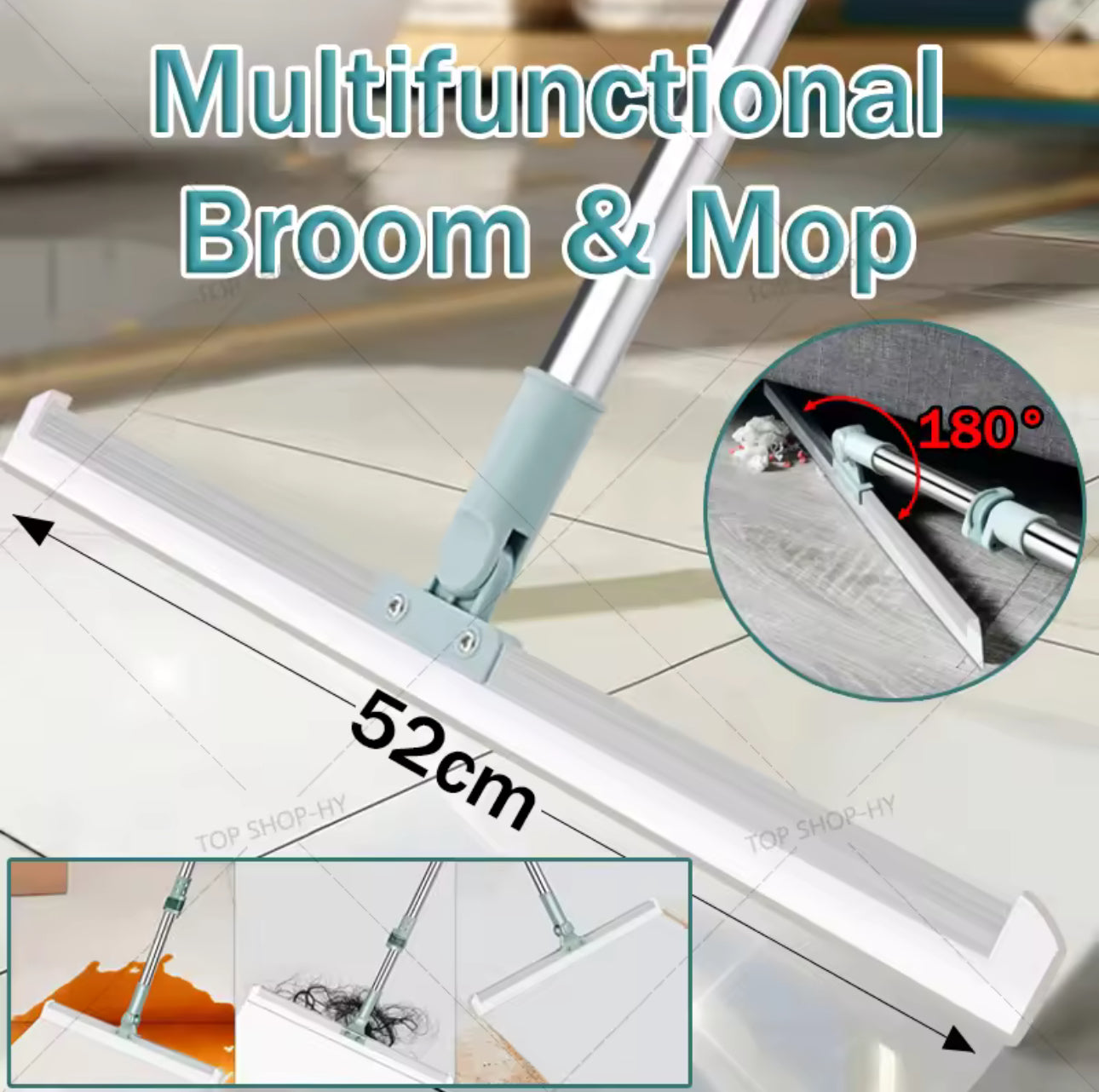 New Style Magic Broom Mop Floor Squeegee