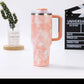 M-Home 1200ml Stainless Steel Thermal Bottle Cup with Handle, Lid & Reusable Straw – Leakproof, Double-Wall Insulated, Dishwasher Safe, Hot &amp; Cold Drink Travel Tumbler