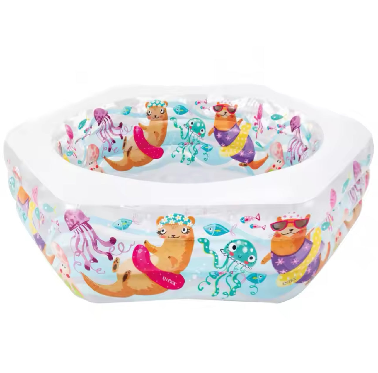 Inflatable Pool Ocean Reef - Round - L191 x W178 x H61 cm