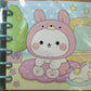 Cute Mini Cartoon Colorful Notebook/Diary