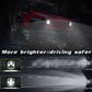 7 Inch Full Ring Round LED Headlight PC-7