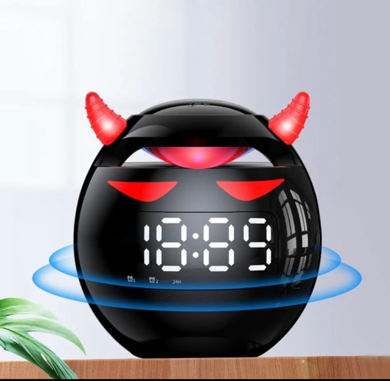 G9 wireless bluetooth speaker colorful subwoofer with led display fm radio alarm clock bluetooth hifi tf card mp3 music play