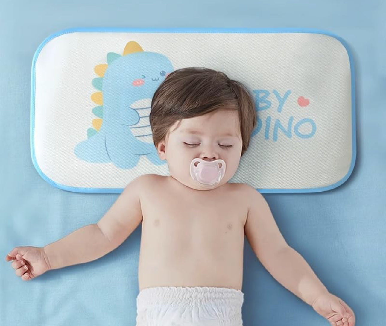 Ice Silk Breathable Summer Wind Cool Baby Pillow Baby Cloud Seat