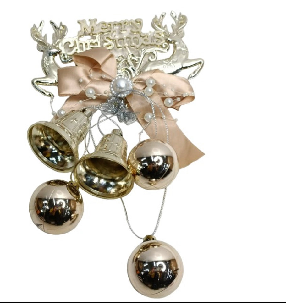 Christmas Bell Ornaments with Hanging Lanyard,Christmas Jingle Bells,Balls