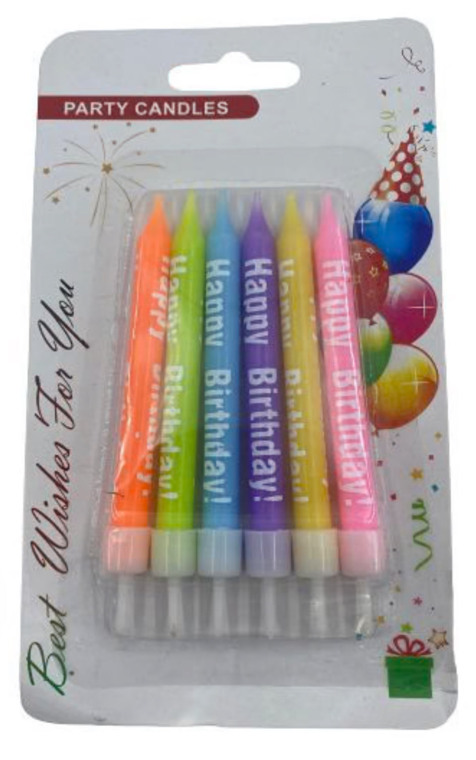 Happy Birthday Candle 6pcs