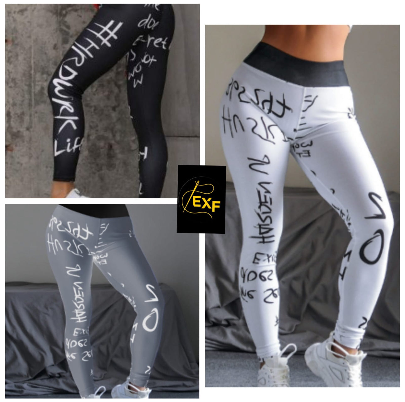 Ladies Grafitti Leggings