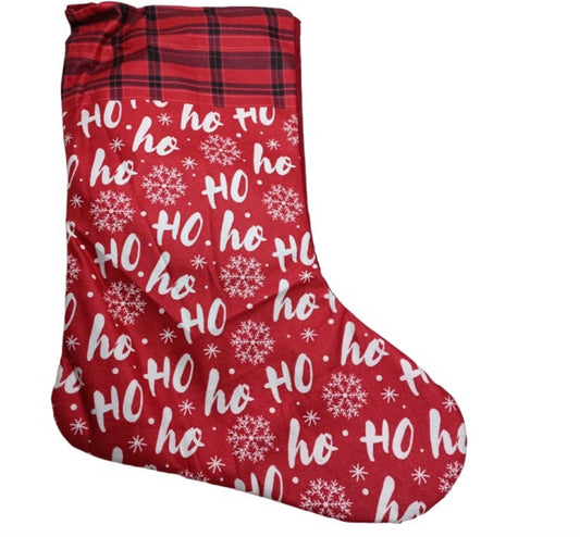 MHome Christmas Stocking Ho Ho Ho – 40cm
