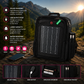 MTech Solar Backpack With USB Charging Port – Water-Resistant Laptop Backpack with Solar Panel