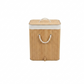 MHome Spacious Bamboo Laundry Basket