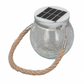 Solar Crackle Glass Hanging Lantern