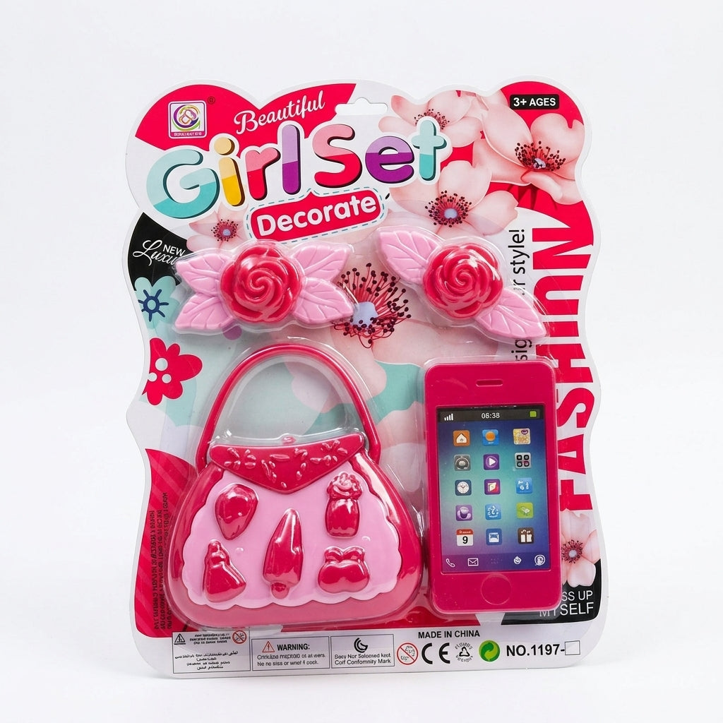 Girls Pretend Play Makeup And Cosmetic Accessories