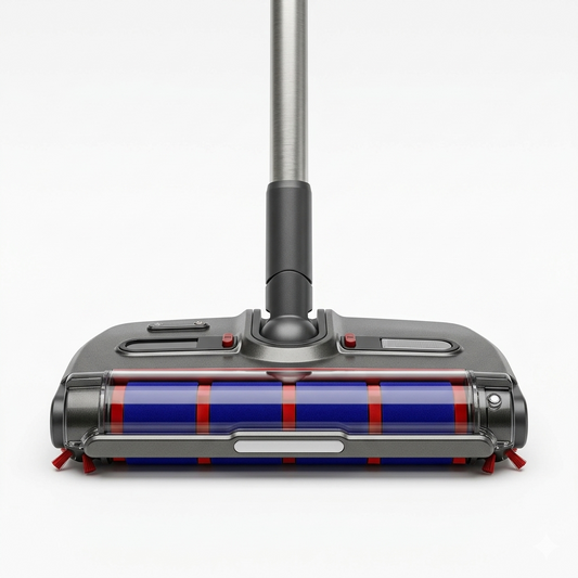 MHOME Cordless Electric Sweeper – 360° Rotating Brush, LED Light, Lightweight Floor & Carpet Cleaner