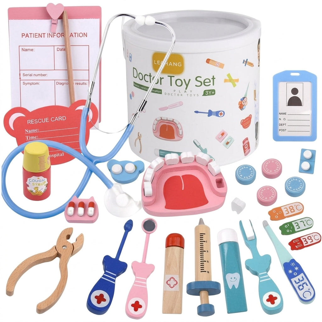 Doctor Toy Wooden Play Set