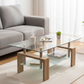 MFurn Glass Rectangular Coffee Table