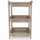 Tiered Multi-Purpose Plastic Storage Rack