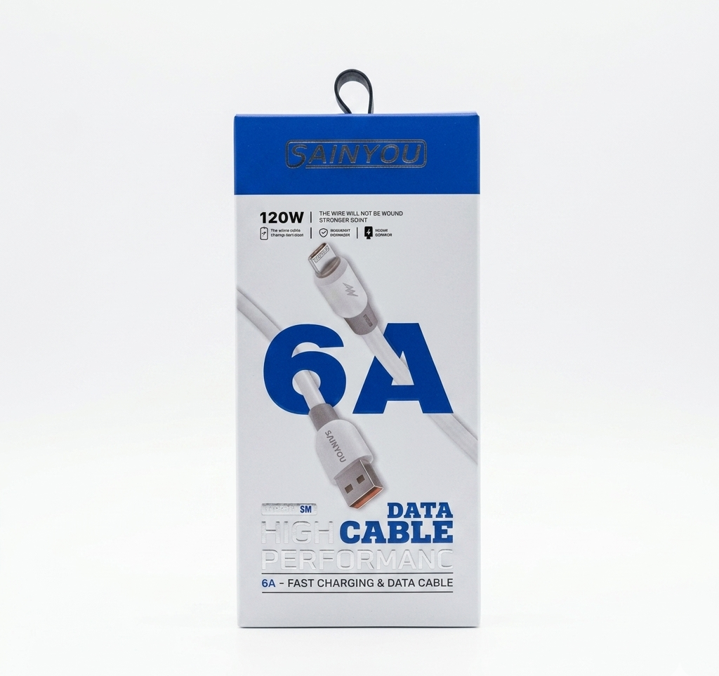 High-Performance Fast Charging & Data iPhone Cable (120W)