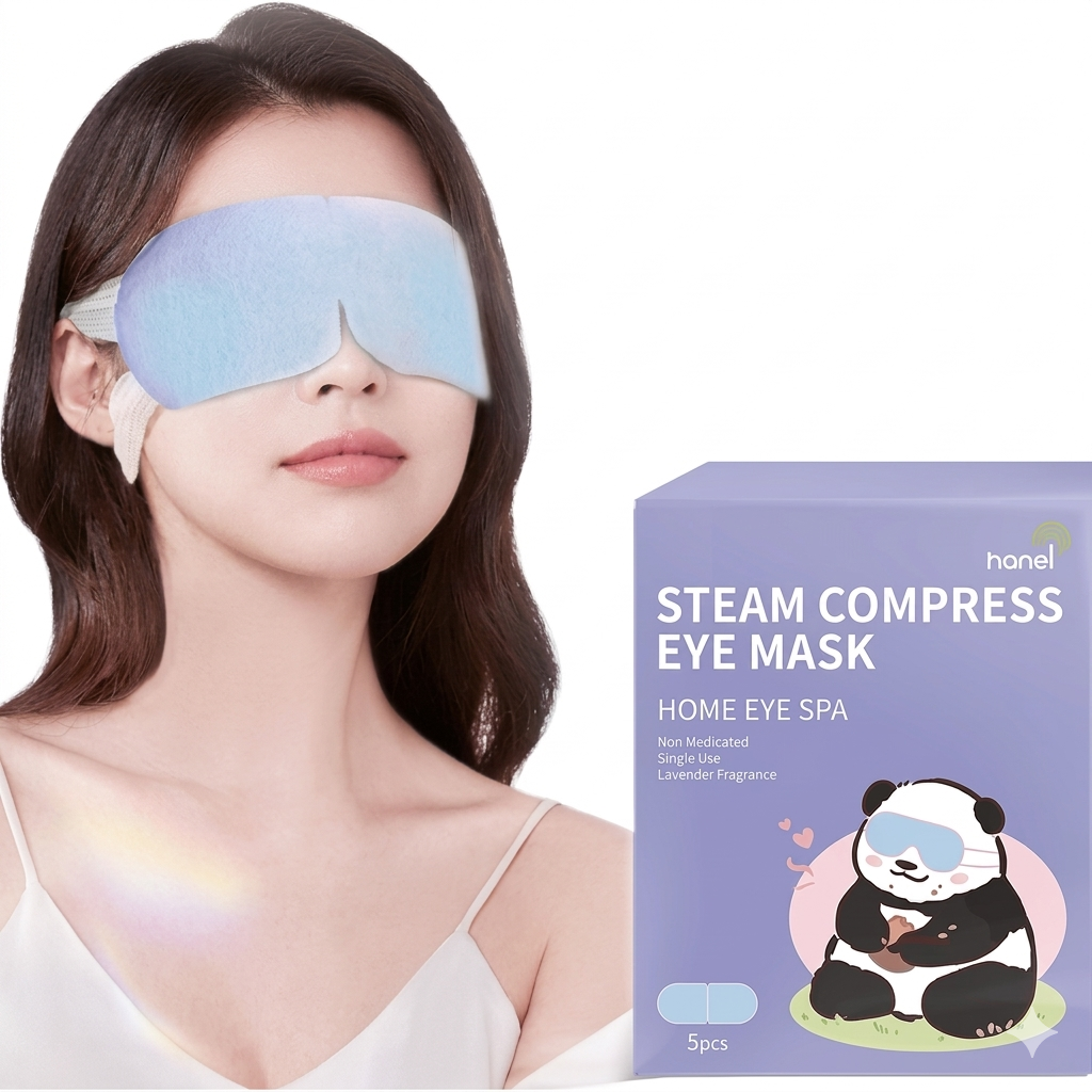 Steam Eye Mask 5 Pack – Self-Heating Warm Compress Eye Therapy Mask